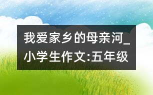 我愛(ài)家鄉(xiāng)的母親河_小學(xué)生作文:五年級(jí)