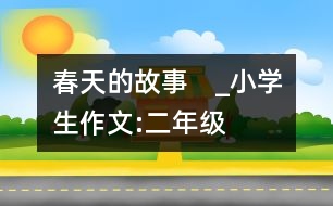 春天的故事　_小學(xué)生作文:二年級