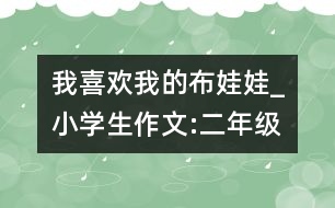 我喜歡我的布娃娃_小學(xué)生作文:二年級(jí)