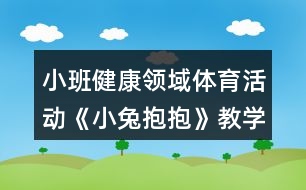 小班健康領域體育活動《小兔抱抱》教學設計反思