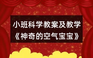 小班科學(xué)教案及教學(xué)《神奇的空氣寶寶》反思