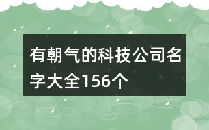 有朝氣的科技公司名字大全156個