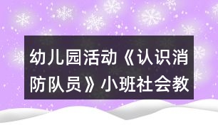 幼兒園活動(dòng)《認(rèn)識(shí)消防隊(duì)員》小班社會(huì)教案反思