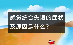 感覺統(tǒng)合失調(diào)的癥狀及原因是什么？