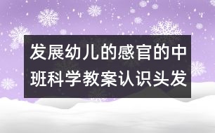 發(fā)展幼兒的感官的中班科學(xué)教案：認(rèn)識頭發(fā)