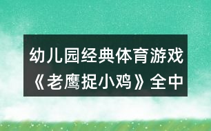 幼兒園經(jīng)典體育游戲《老鷹捉小雞》全中班教學(xué)設(shè)計反思