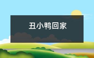 丑小鴨回家