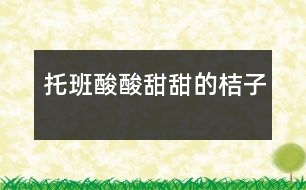 托班：酸酸甜甜的桔子