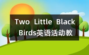 Two  Little  Black  Birds英語活動教案