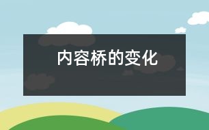 內容：橋的變化