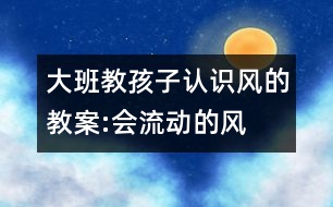 大班教孩子認(rèn)識風(fēng)的教案:會流動的風(fēng)