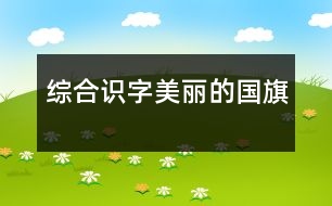 綜合識(shí)字：美麗的國(guó)旗