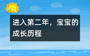 進(jìn)入第二年，寶寶的成長(zhǎng)歷程