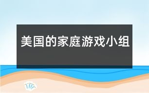 美國的家庭游戲小組