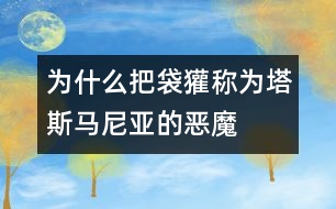 為什么把袋獾稱為“塔斯馬尼亞的惡魔”?