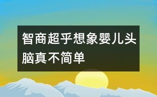 智商超乎想象嬰兒頭腦真不簡單