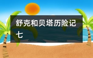 舒克和貝塔歷險記 七